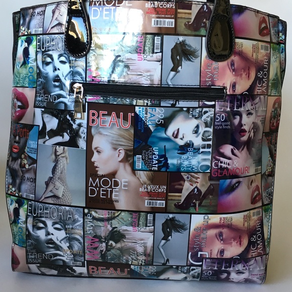 Ruby Collection retro inspired tote shopping bag - Picture 1 of 8